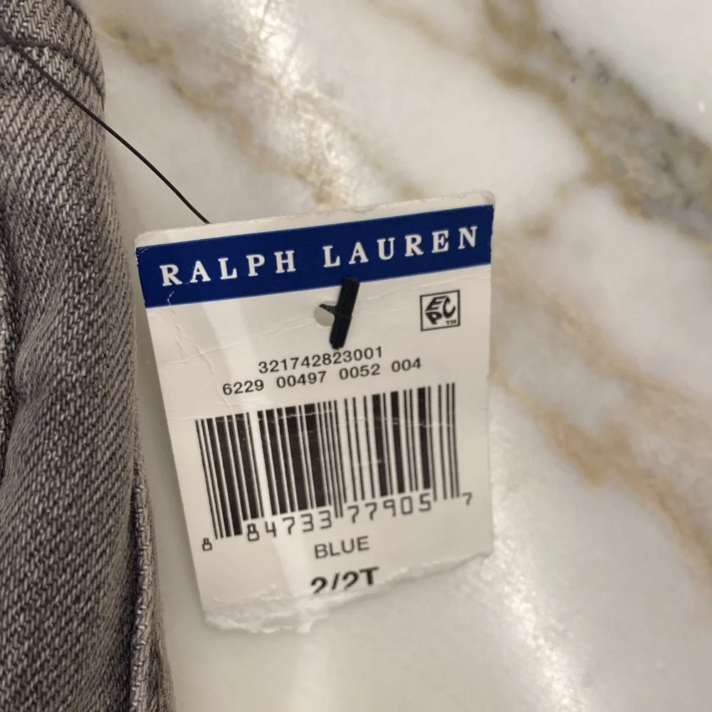 Ralph Lauren Polo Gray Denim Pants